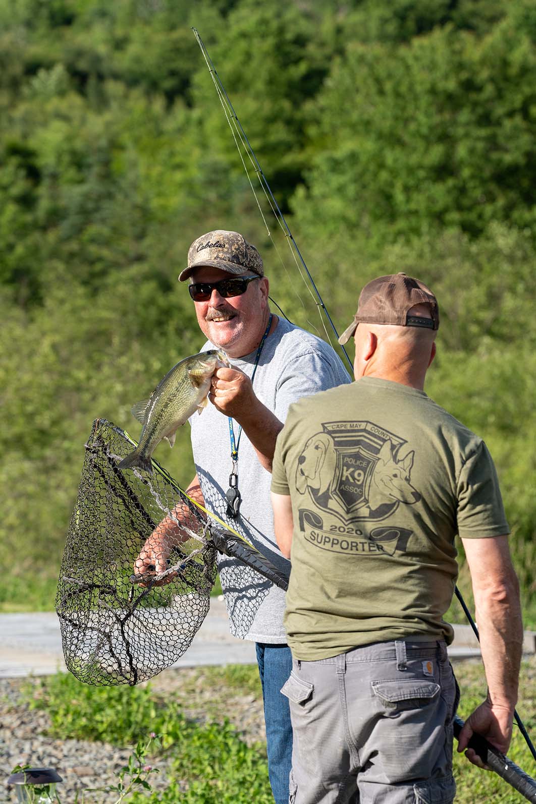 Heroes Fishing at Mountain Hollow Farms